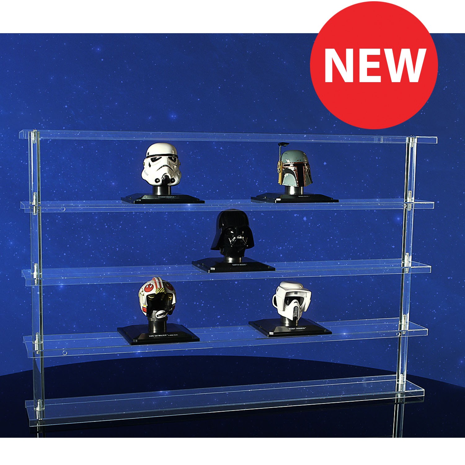 Star Wars Helmets Collection Display Unit