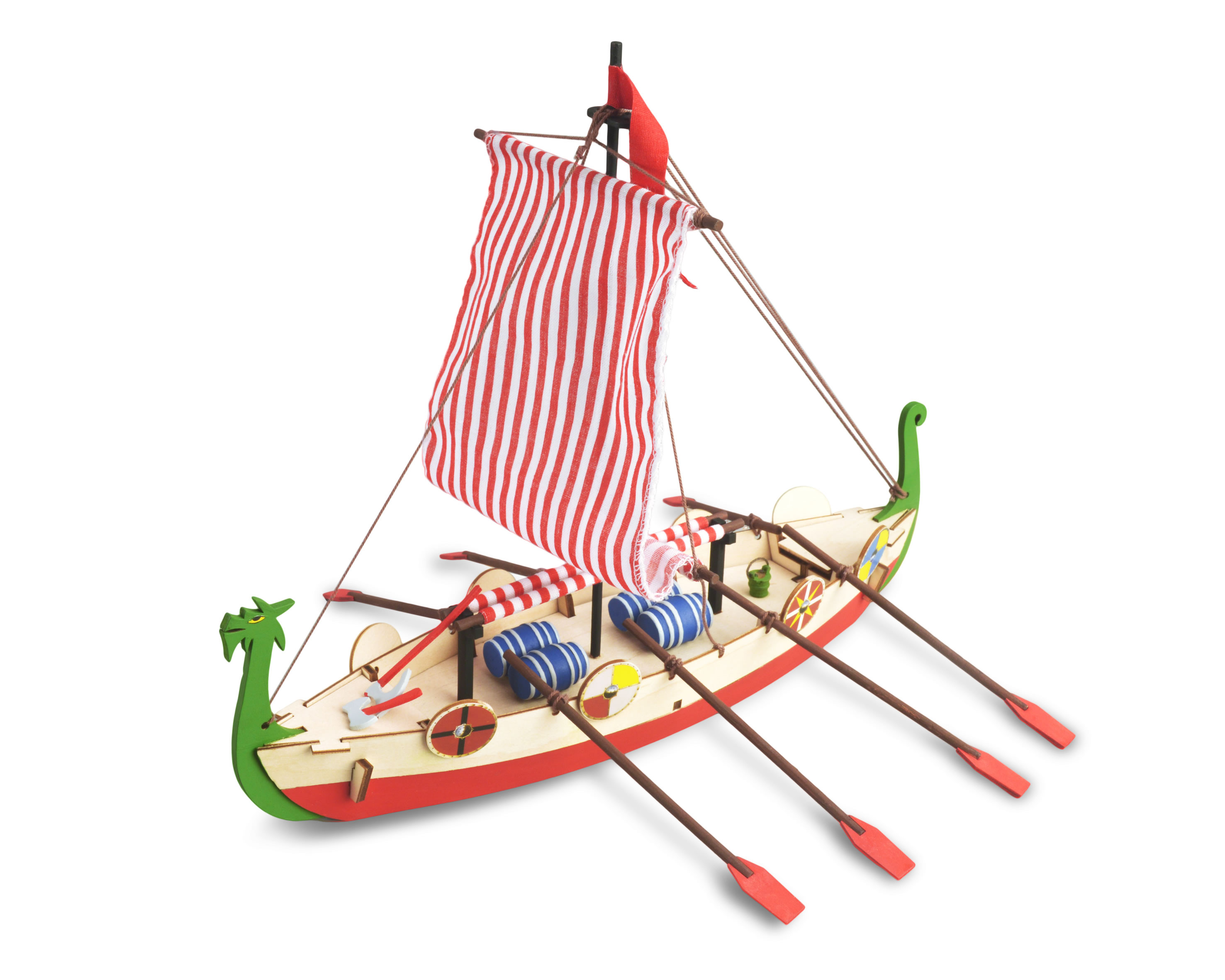 Viking Ship Kids Model Full Kit ModelSpace