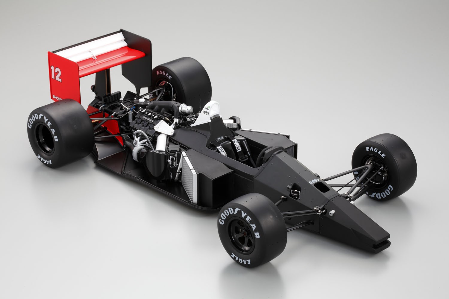 Senna Mclaren Mp4 4 1 8 Modellauto Komplett Set