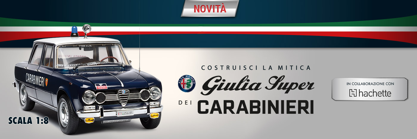 Costruisci La Giulia Dei Carabinieri Scala 1 8 Modello