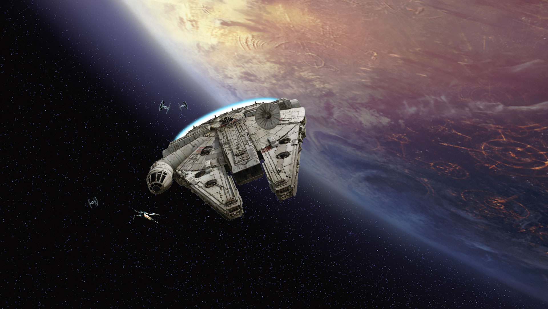 star wars e3 otc millennium falcon