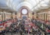 Image of the crowds at the London Model Engineering Exhibition at Alexandra Palace, as part of a blog about the London Model Engineering Exhibition 2017.