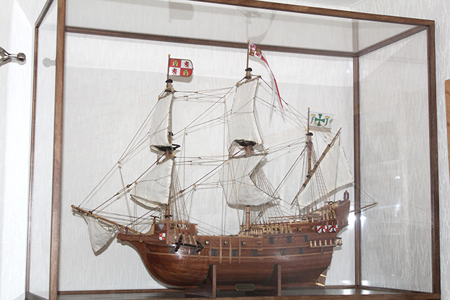 Image of the DeAgostini ModelSpace San Francisco II scale model ship, as part of a blog about the ModelSpace January scale modeller of the month - Graeme Pemberton.