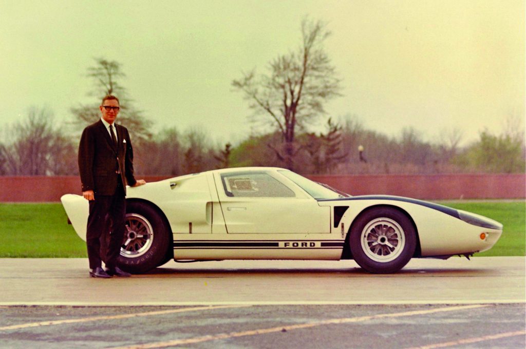 Archive photo of the Ford GT, as part of a blog about the Ford GT's facts and history.