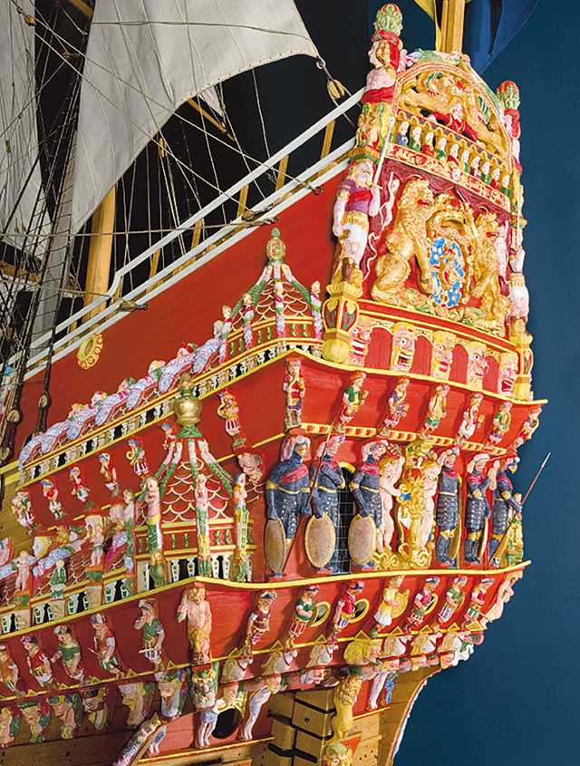 Image of the Vasa ship, for a blog about this famous Swedish warship.