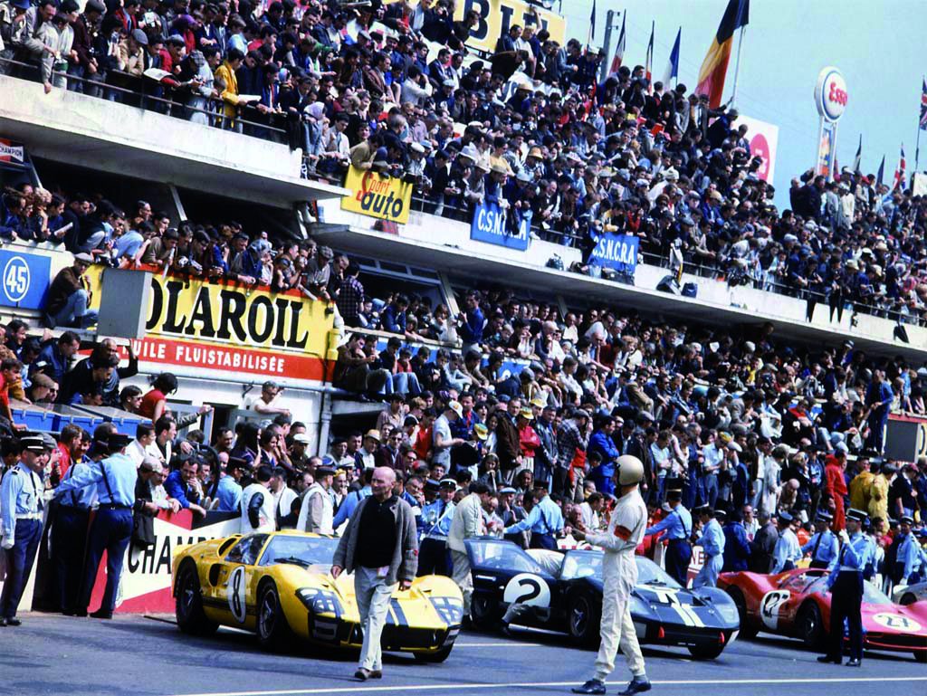 Archive photo of the Ford GT at Le Mans.