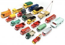 Image of DeAgostini ModelSpace Dinky Trucks diecast model cars, as part of a blog about our best diecast models.