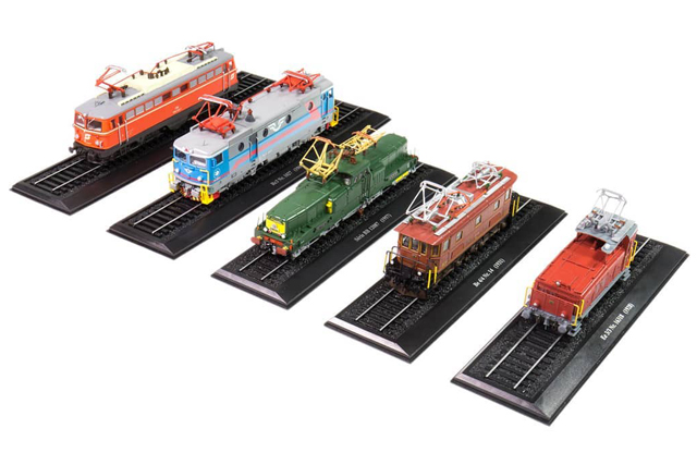 Image of DeAgostini ModelSpace diecast model legendary locomotives, as part of a blog about our best diecast models.
