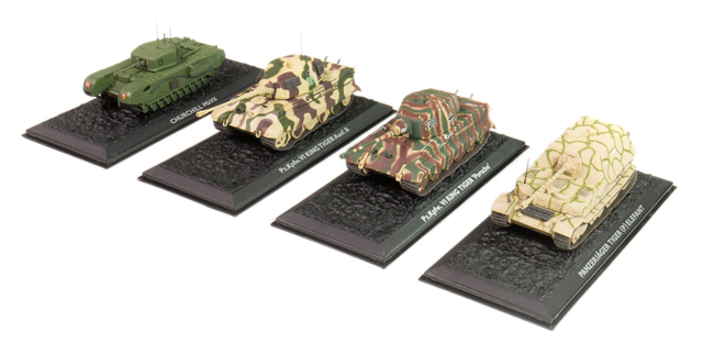 Image of DeAgostini ModelSpace diecast model wwii tanks, as part of a blog about our best diecast models.