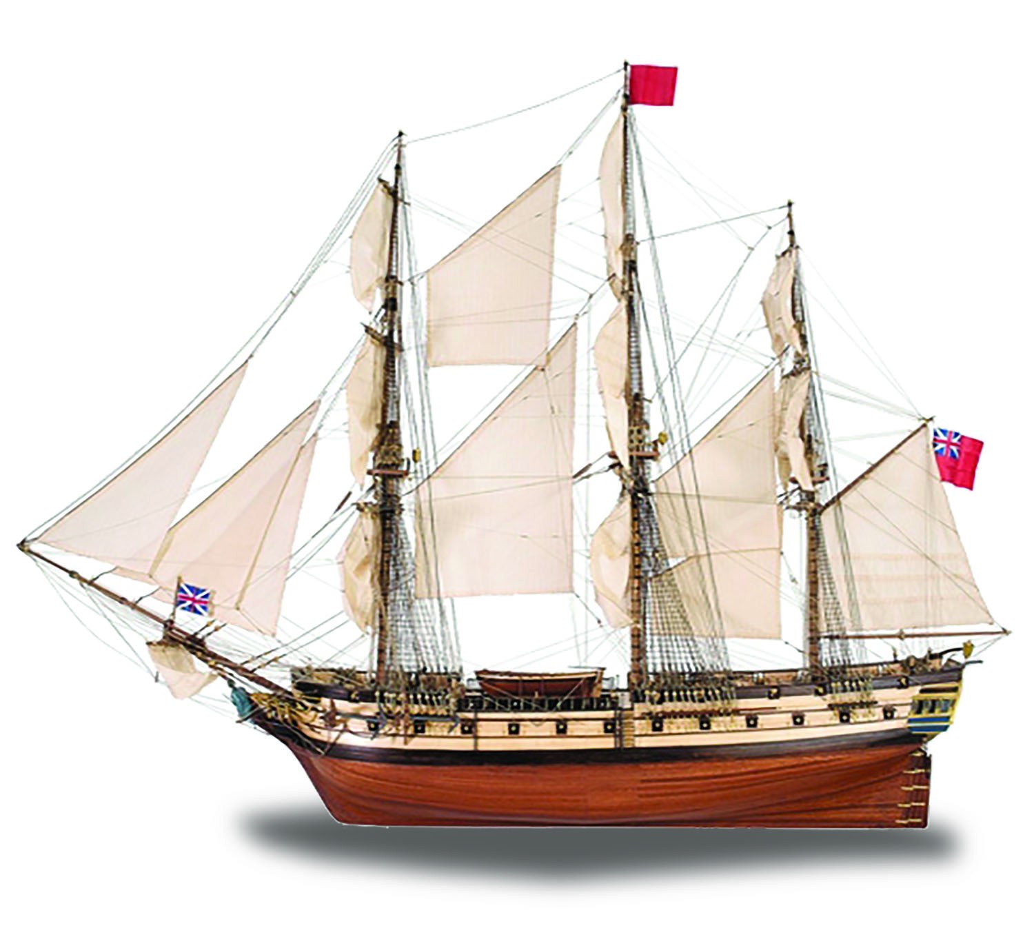 HMS Surprise 1:48 Scale Model Ship Full Kit ModelSpace