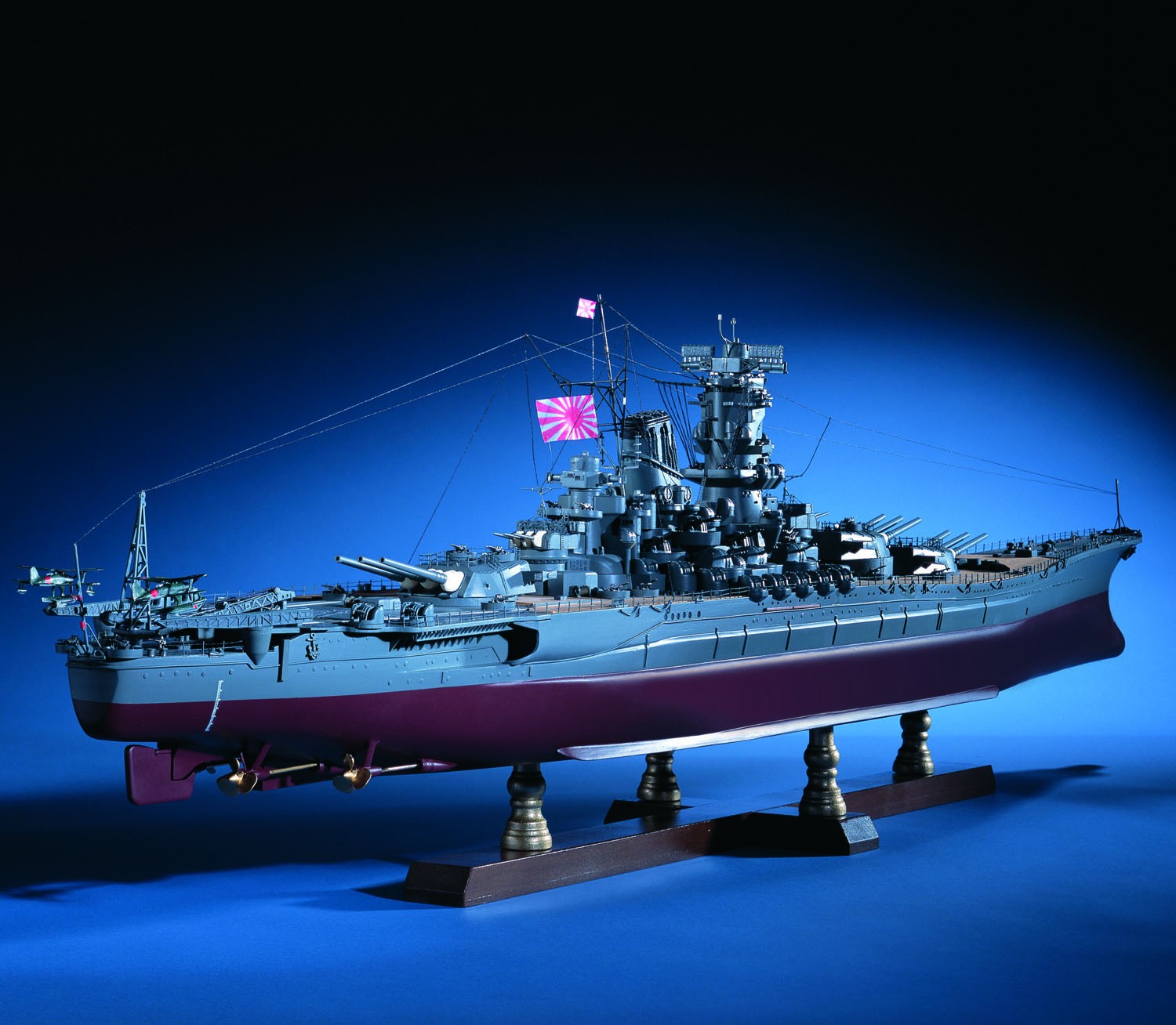 Battleship Yamato 1250 Model Ship Full Kit ModelSpace