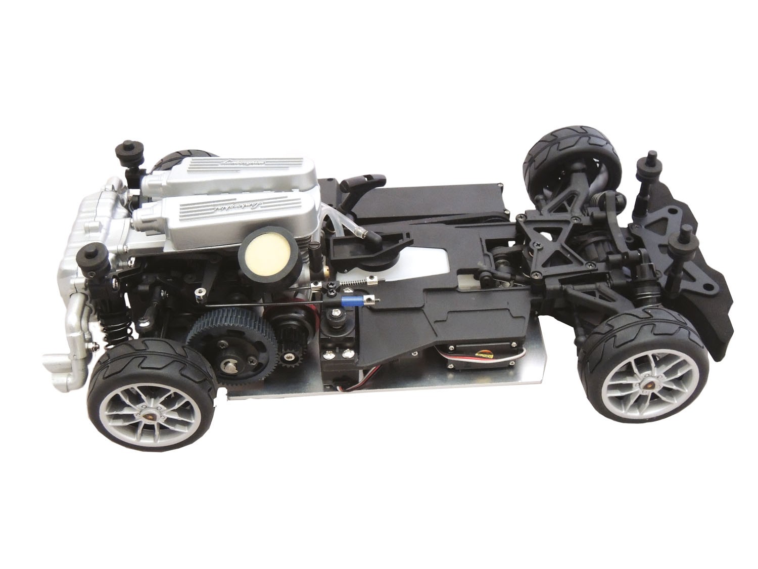 Lamborghini Hurac 225 N 1 10 Model Race Car Full Kit