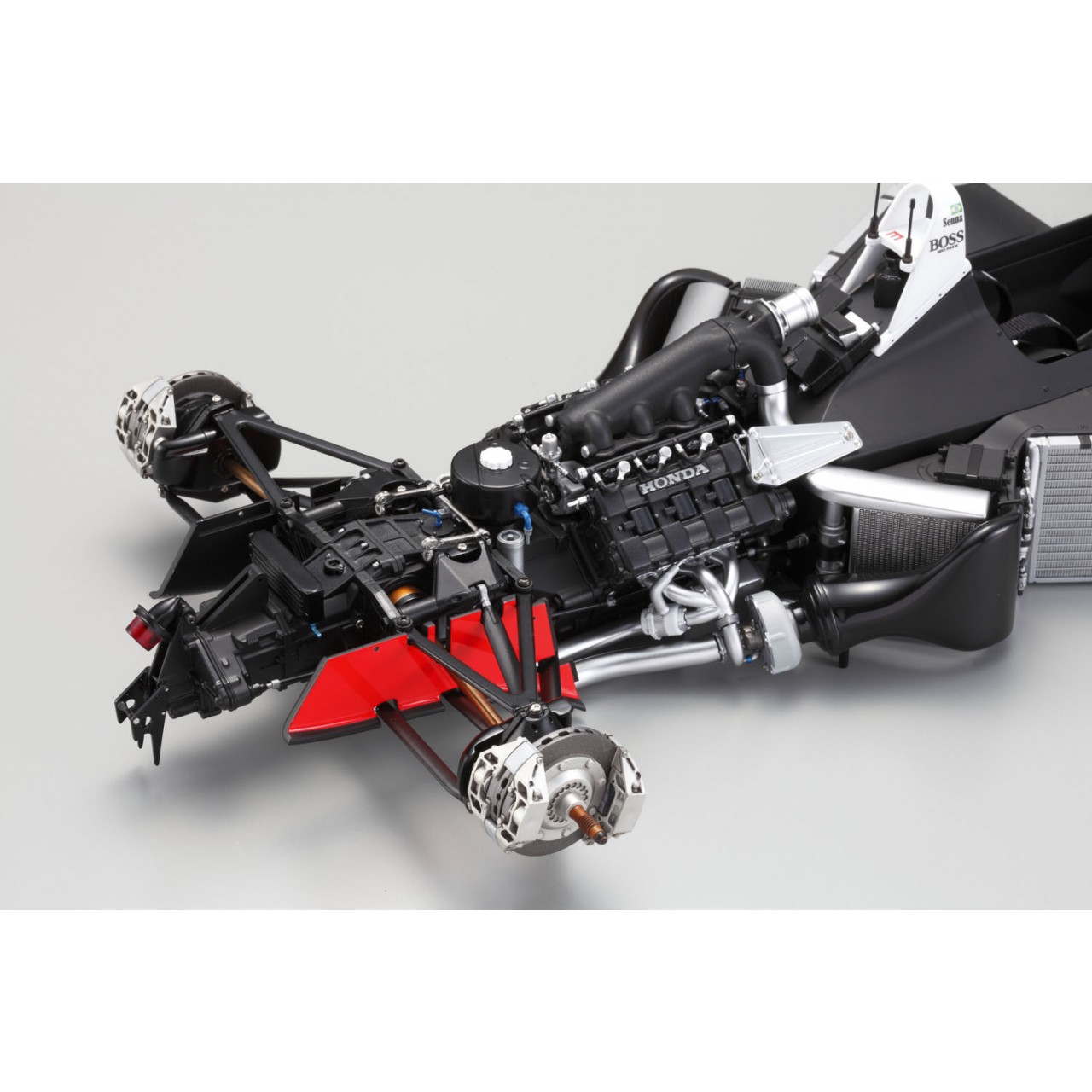 Senna Mclaren Mp4 4 1 8 Model Car Full Kit Modelspace