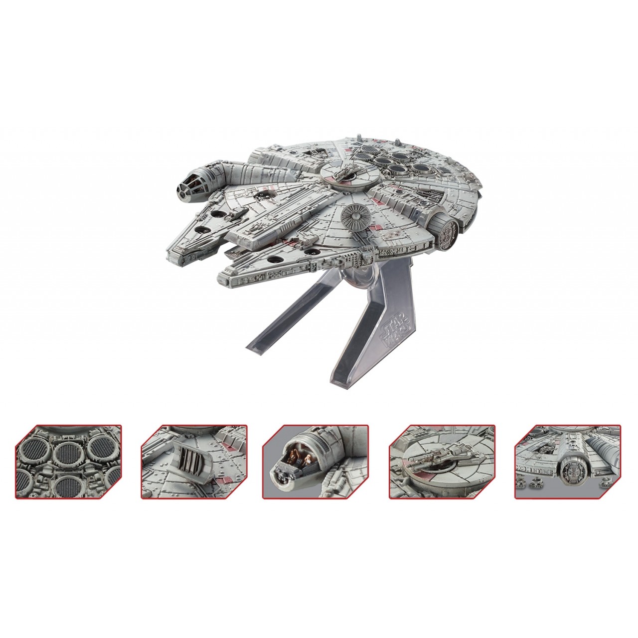return of the jedi millennium falcon model kit