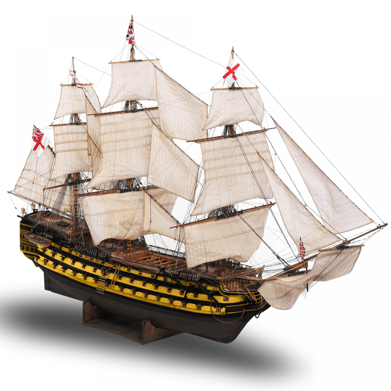 hms victory 1:84 model ship full kit modelspace