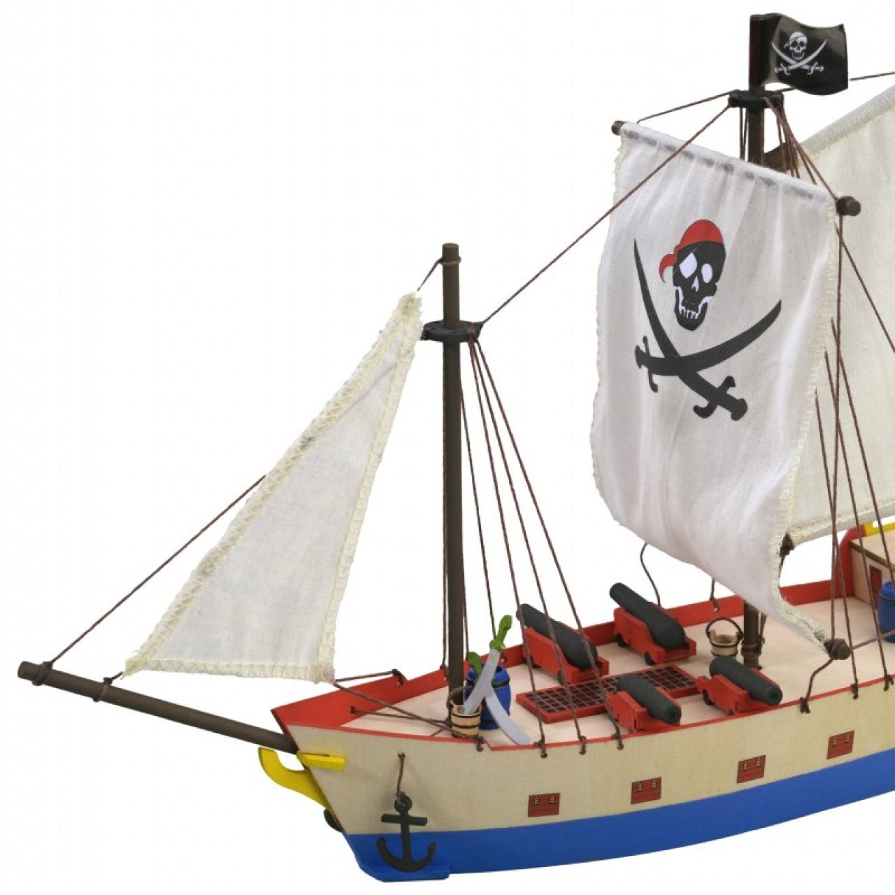 Pirate Ship | Kids Model | Full Kit | ModelSpace
