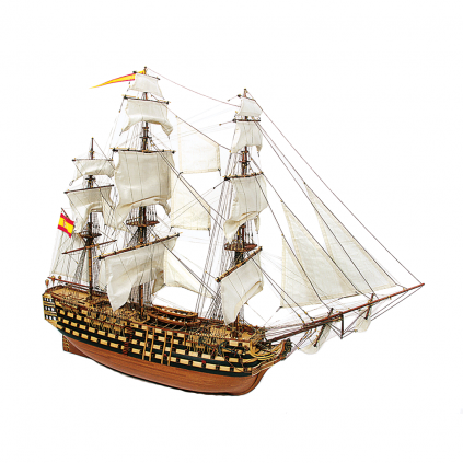 Santisima Trinidad scale model