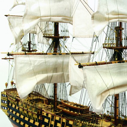 Santisima Trinidad scale model