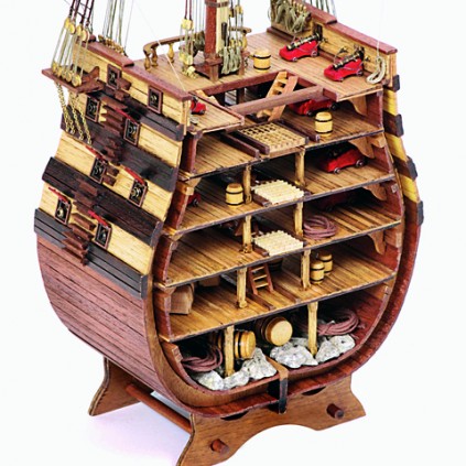 Santisima Trinidad scale model