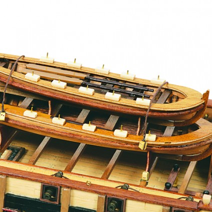 Santisima Trinidad scale model