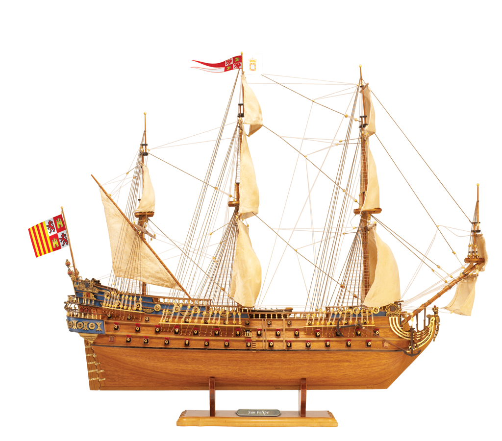 San Felipe Model Sailing Ship De Agostini Modelspace