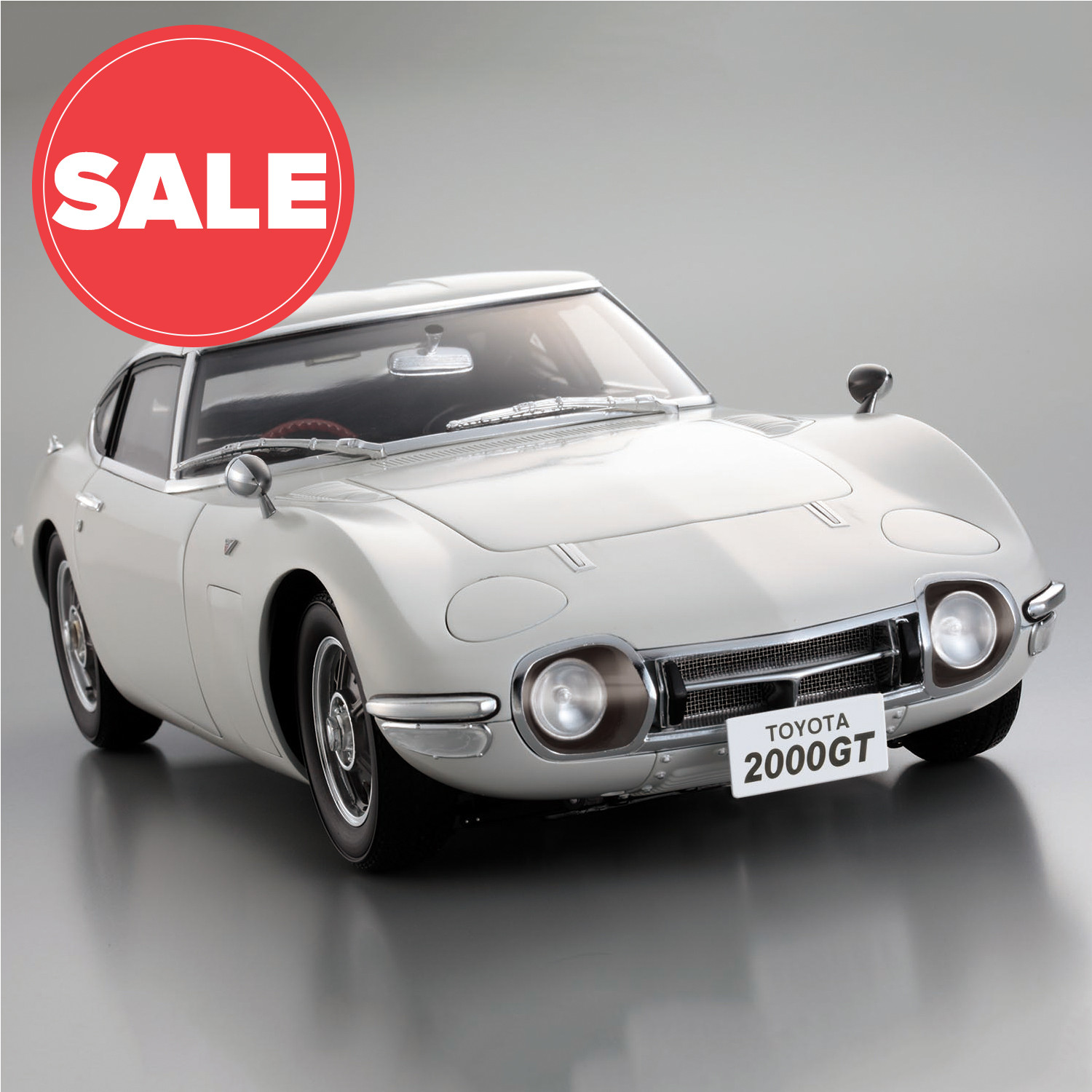 Toyota 2000GT 110 Scale Model Car Full Kit ModelSpace