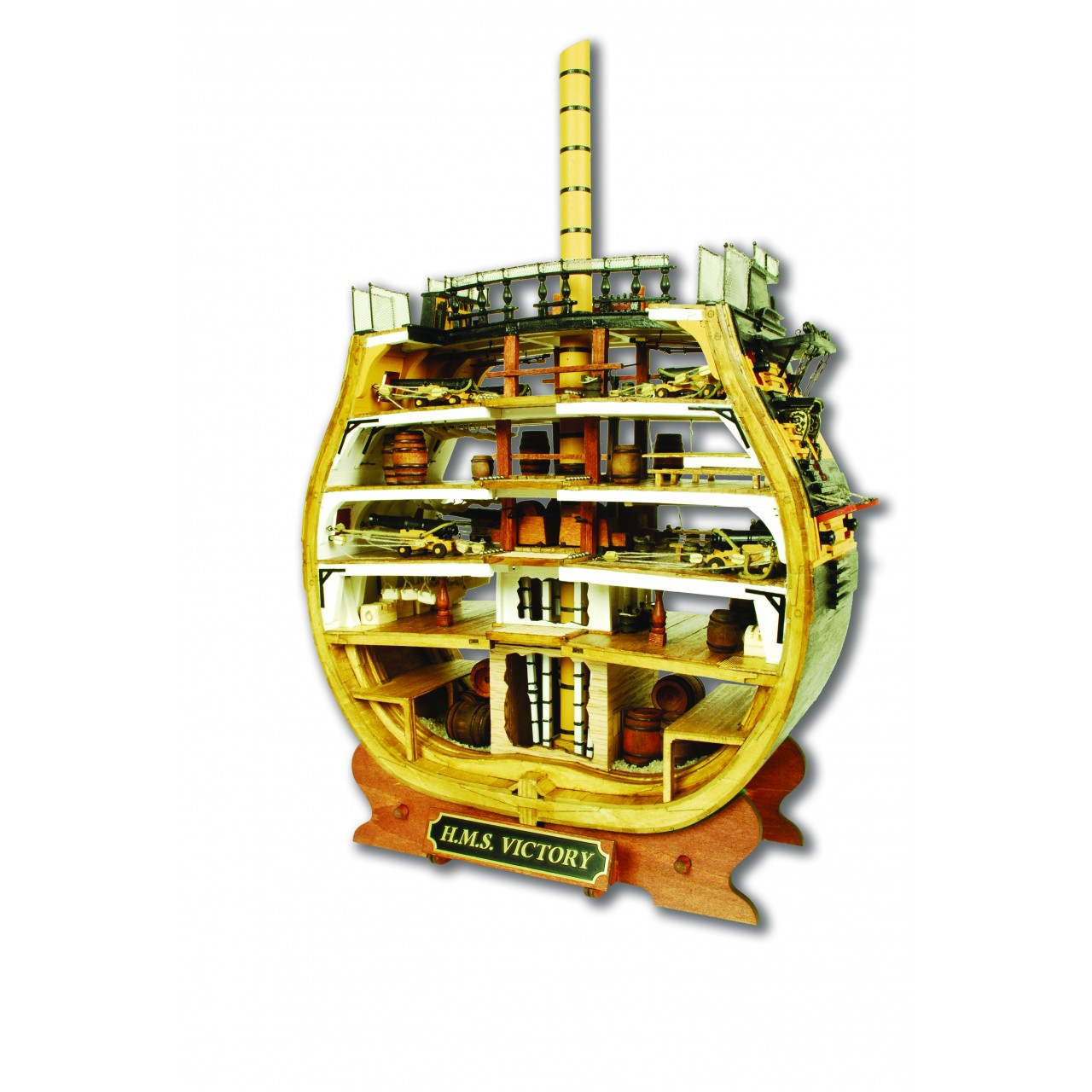 Hms Victory Cross Section 1 72 Model Full Kit Modelspace