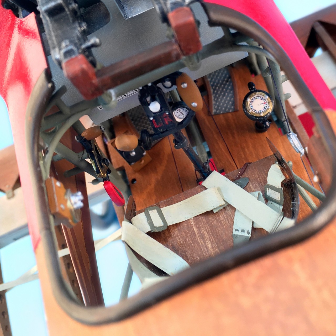 red baron rc plane