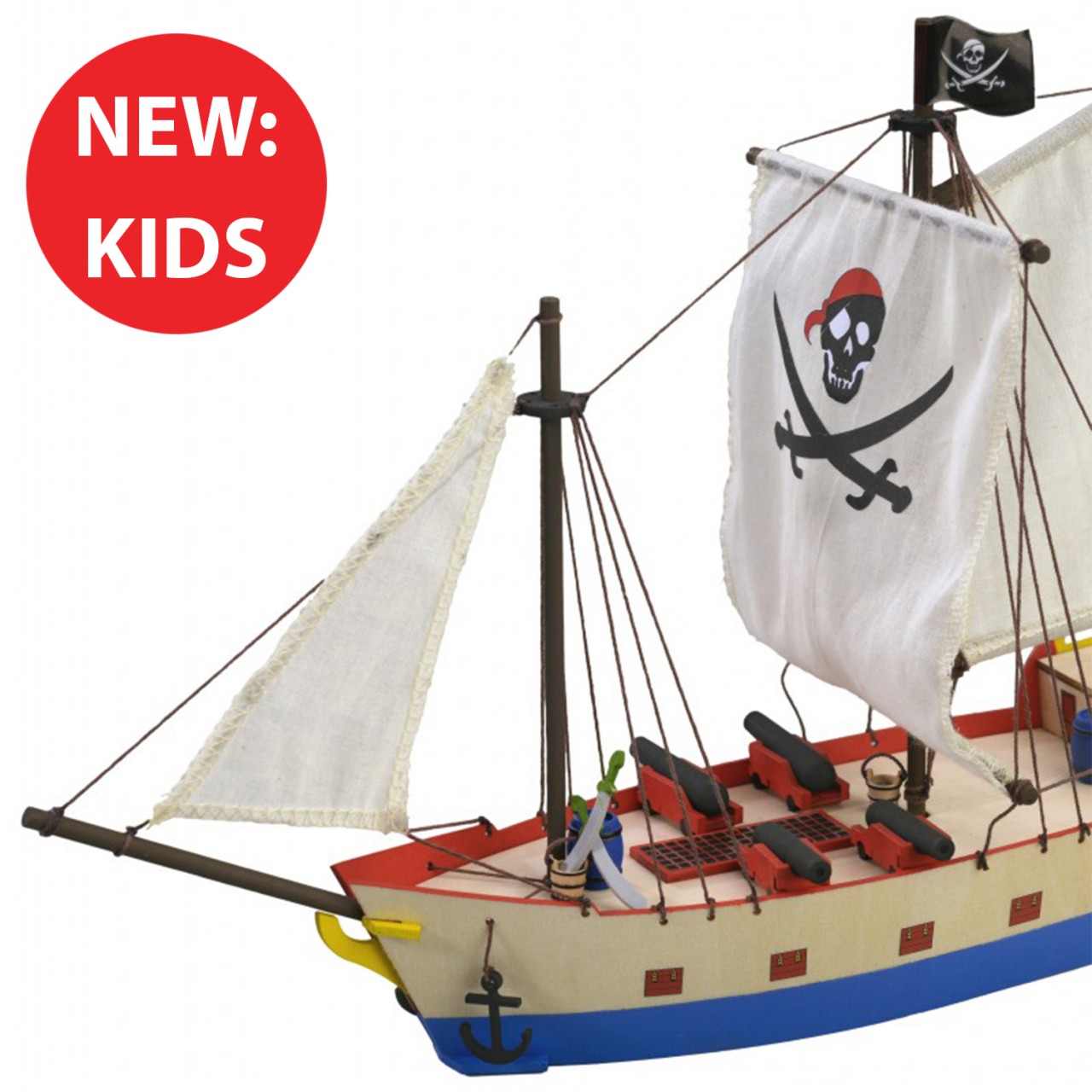 Pirate Ship Kids Model Full Kit Modelspace