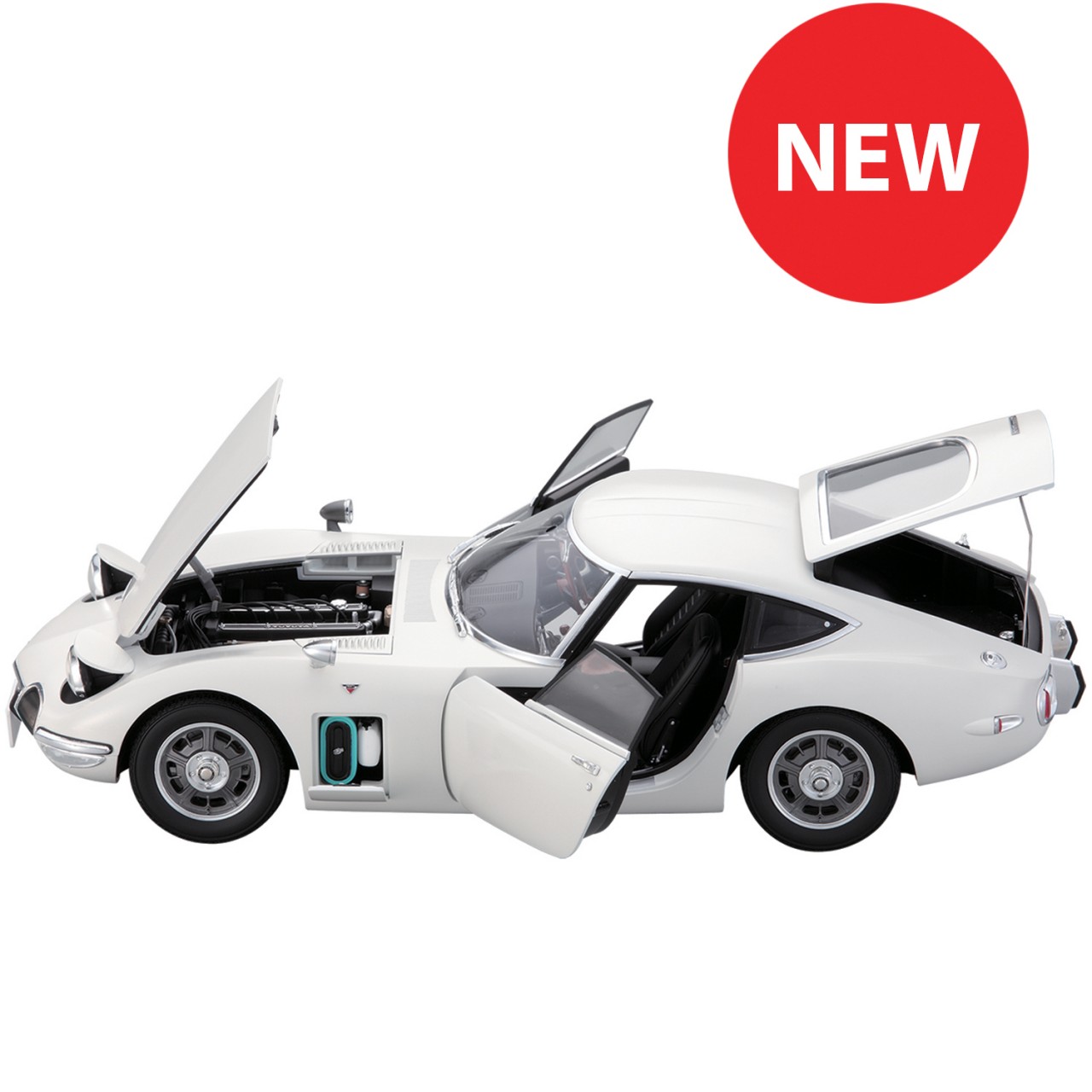 Toyota 2000GT 110 Scale Model Car Full Kit ModelSpace