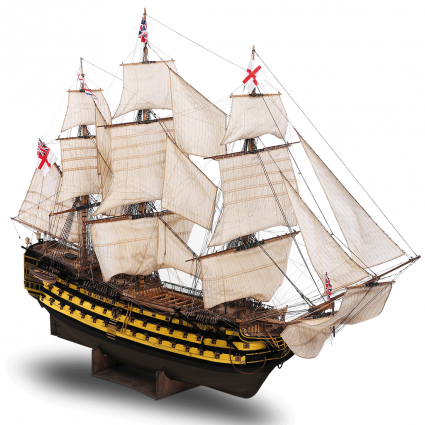 Admiral Nelsons HMS Victory - Maßstab 1:84