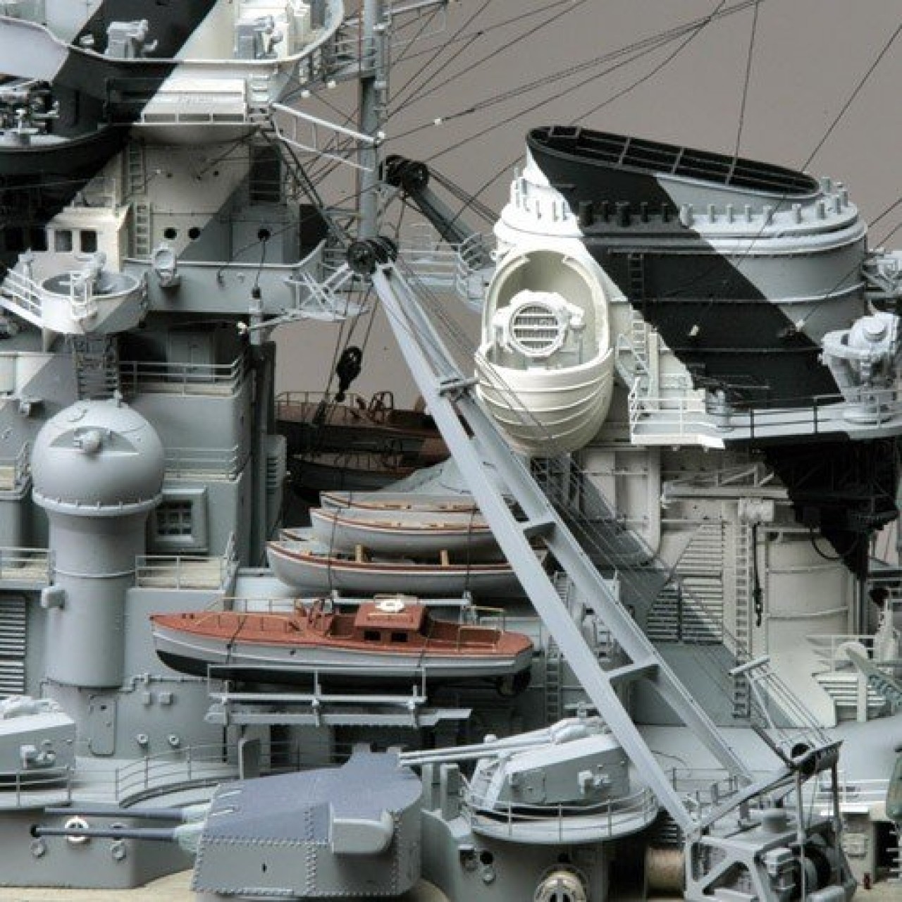 Bismarck 1200 Modell Komplett Set