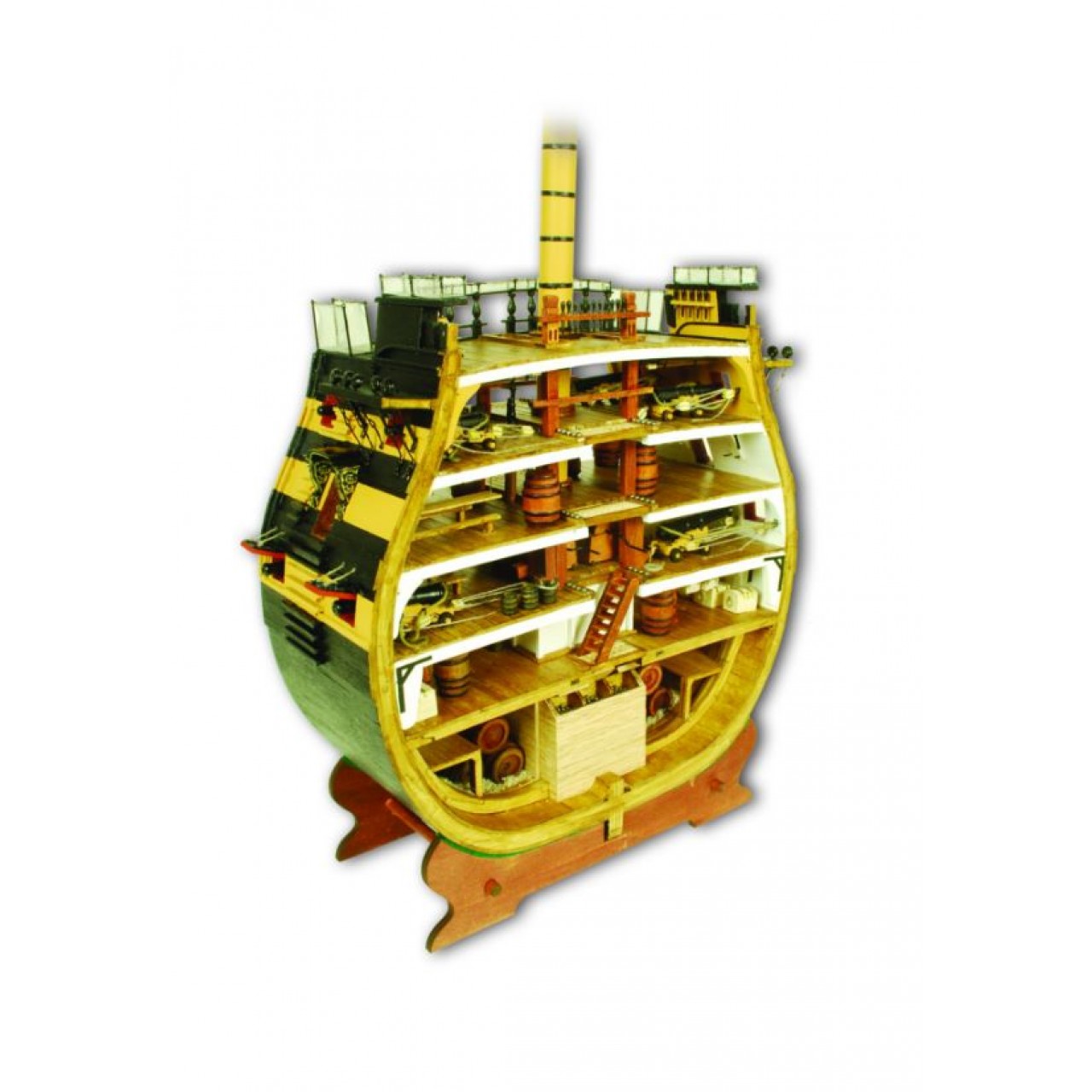 Hms Victory Querschnitt 172 Modell Komplett Set