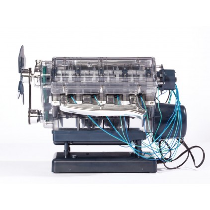 V8-Motor Komplett-Bausatz - Technikwissen verblüffend anders!