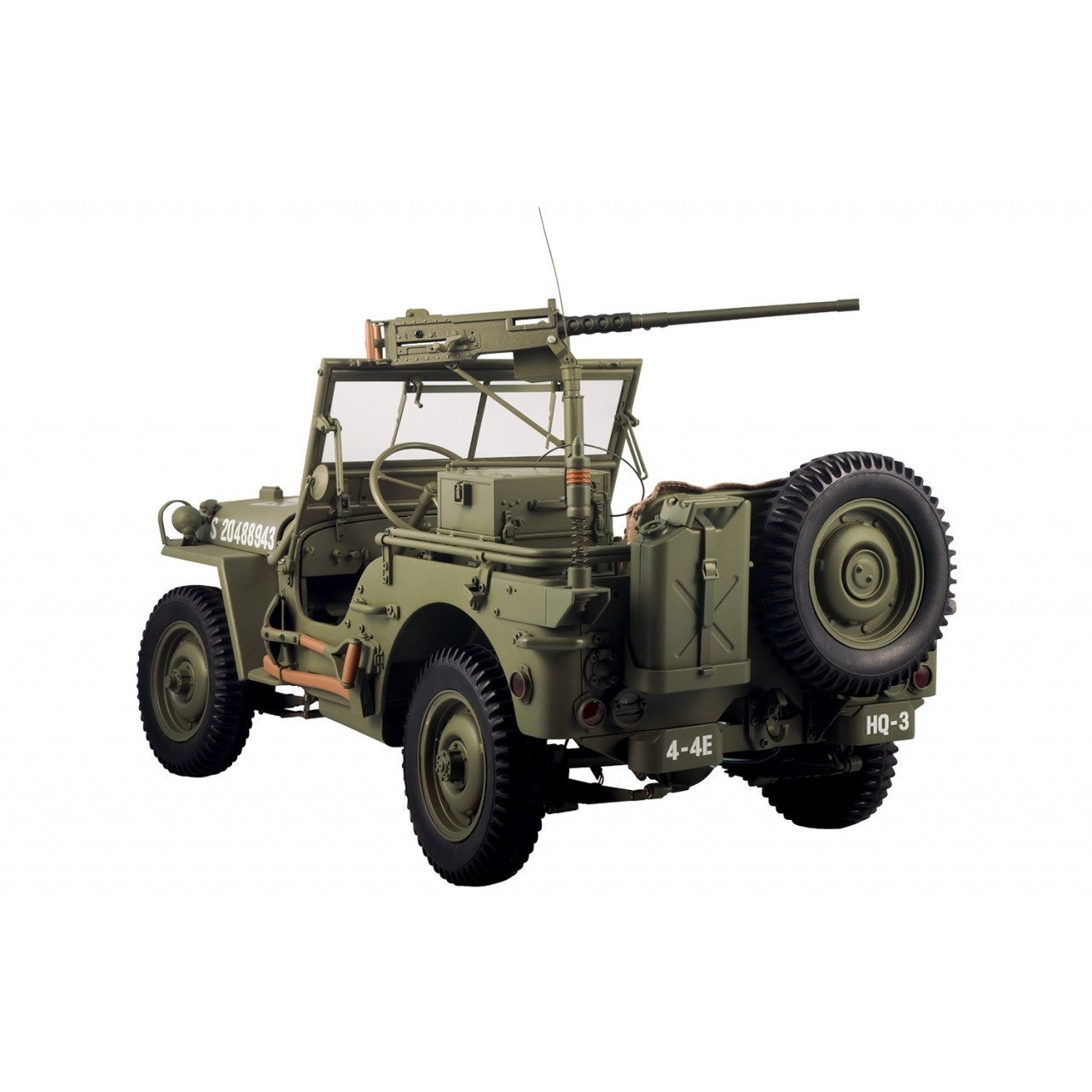 Costruisci Il Modellino In Scala 1 8 Della Jeep Willys Mb Modelspace
