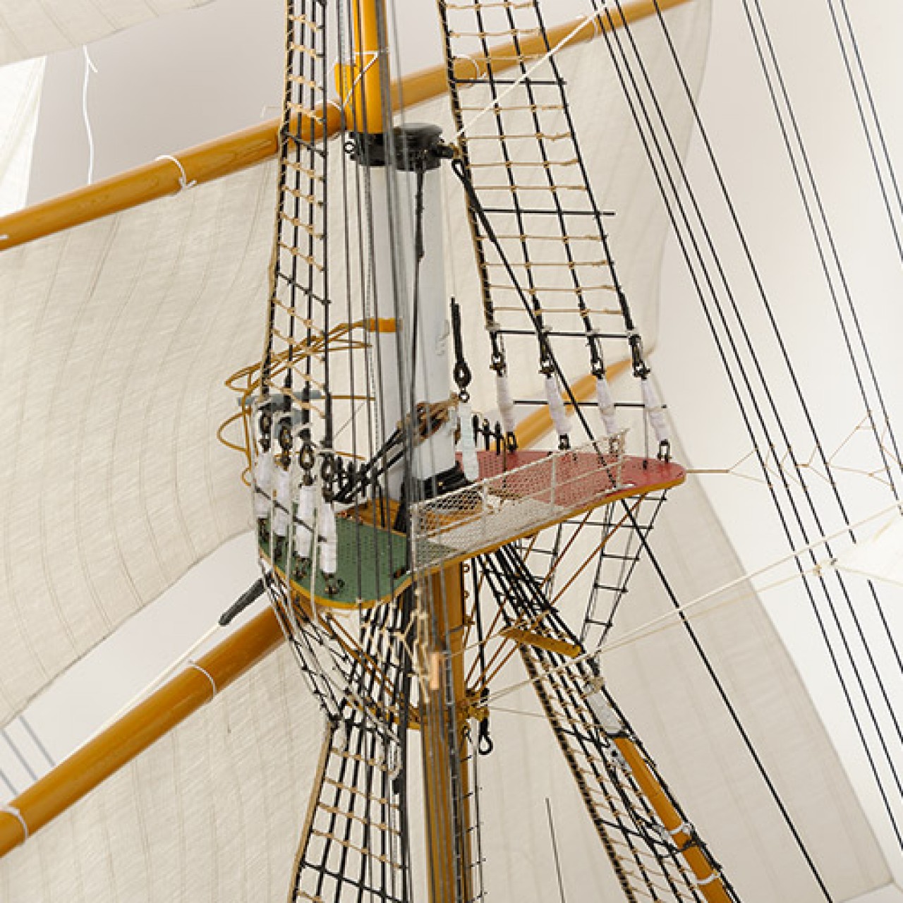 Costruisci L Amerigo Vespucci Modello Di Nave In Scala 1 100