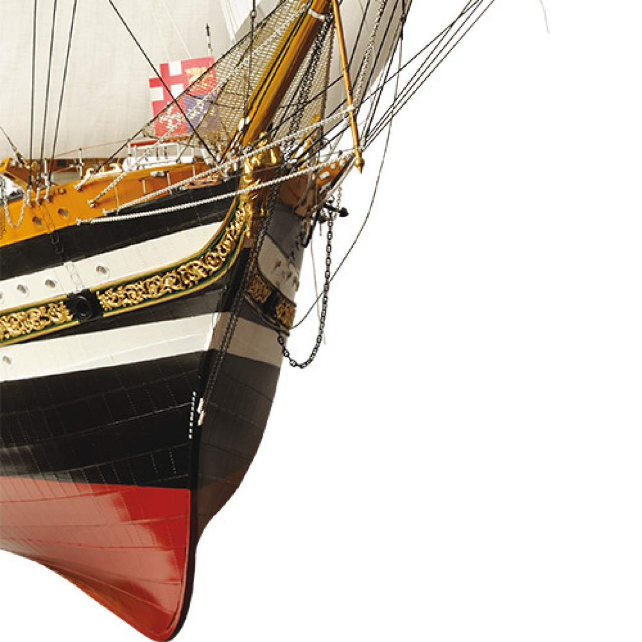 Costruisci L Amerigo Vespucci Modello Di Nave In Scala 1 100