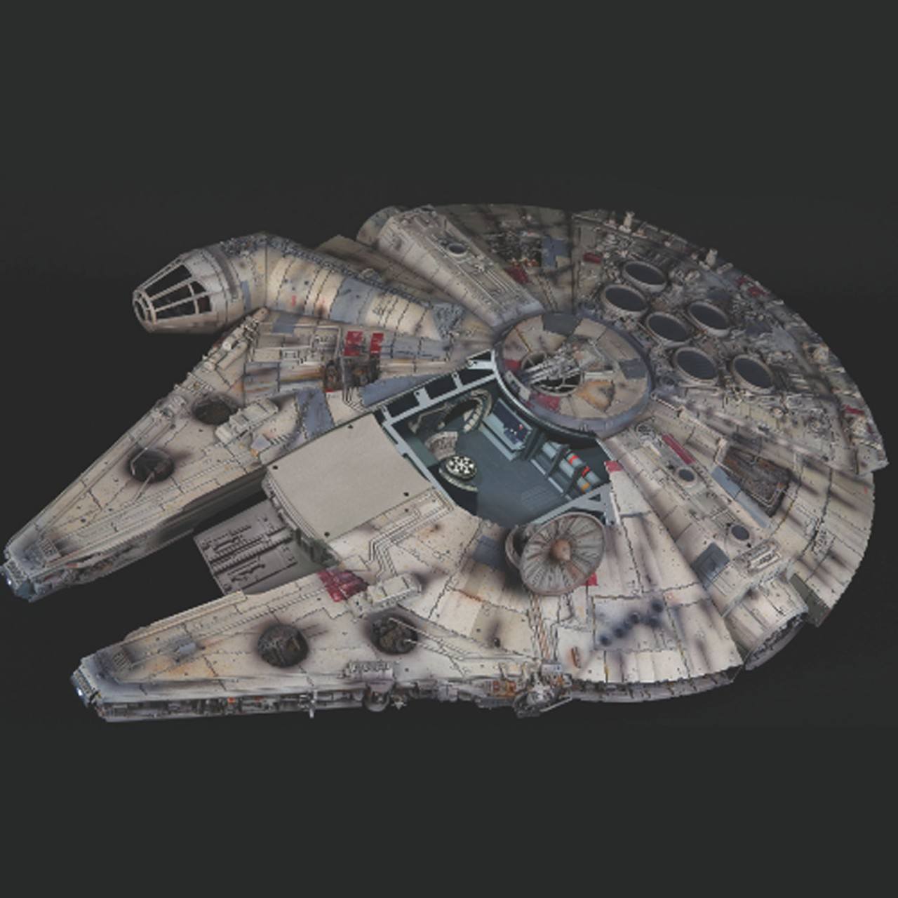 Costruisci il modello del Millennium Falcon da Star Wars ...
