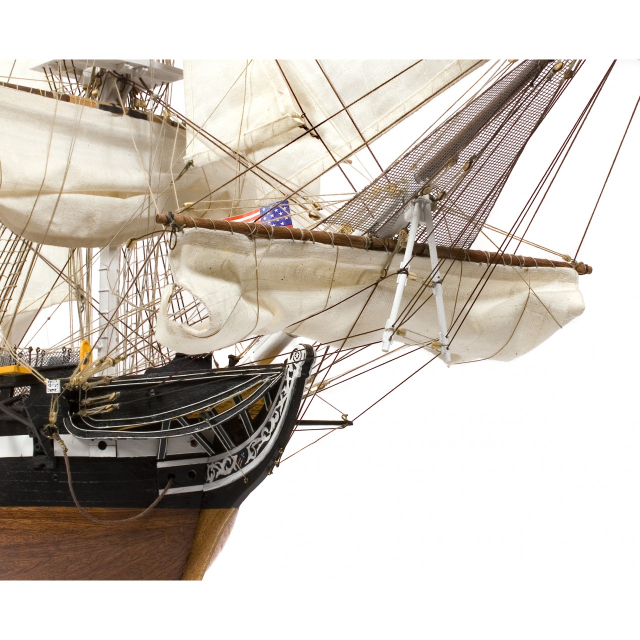 Modello Della Nave Uss Constitution Scala 1 76 Modelspace