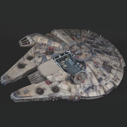 millennium falcon modellino