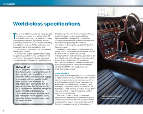 Toyota 2000GT Magazine Toyota 2000GT Magazine