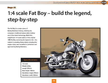 Harley-Davidson Fat Boy Magazine Harley-Davidson Fat Boy Magazine