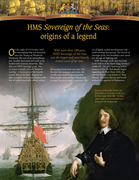 Sovereign of the Seas - Cover Sovereign of the Seas - Page 2