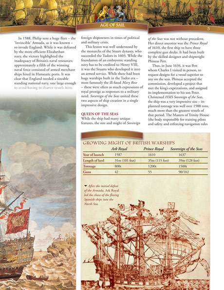 Sovereign of the Seas - Cover Sovereign of the Seas - Page 4