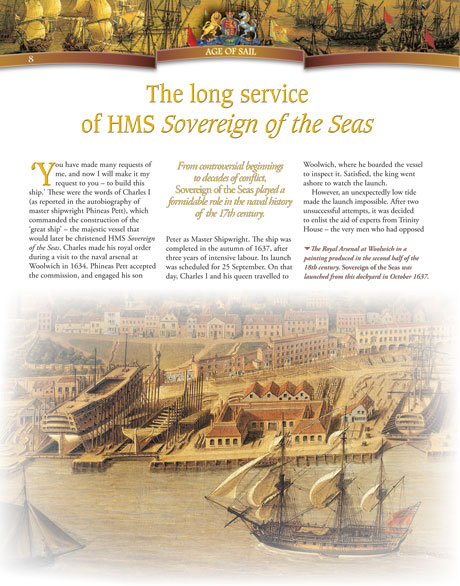 Sovereign of the Seas - Cover Sovereign of the Seas - Page 7