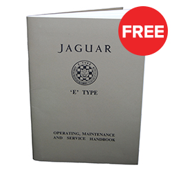 Jaguar E-type Manual & Poster