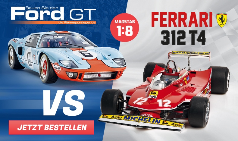 Ford GT vs Ferrari 312 T4