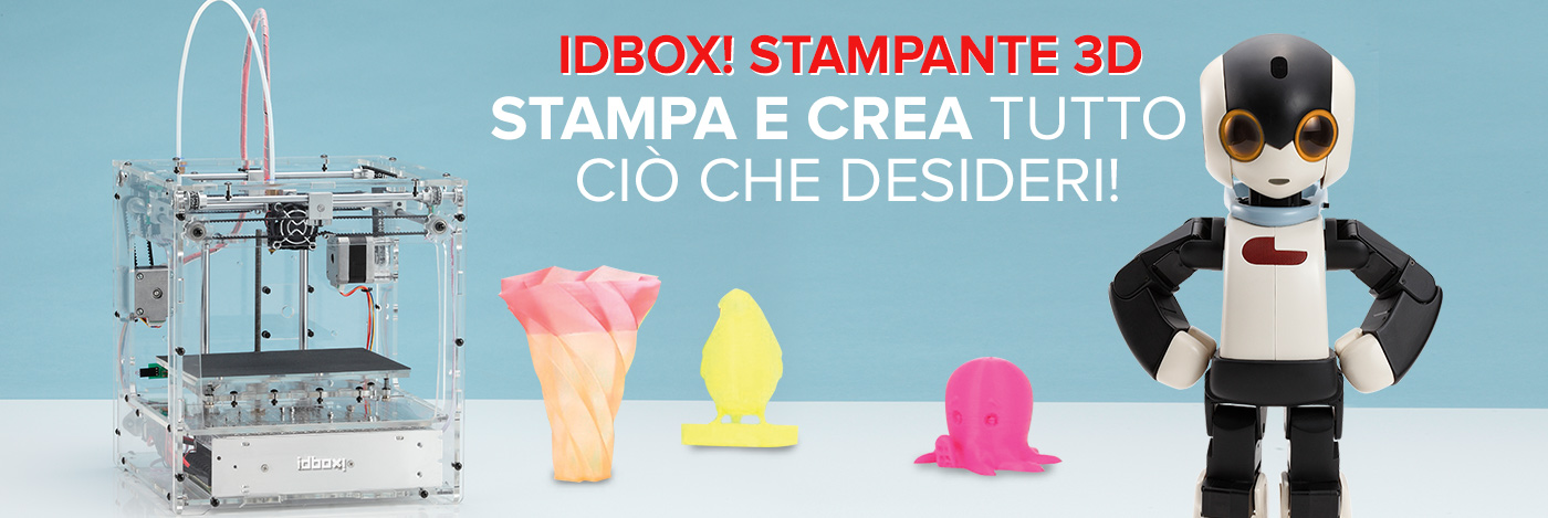 Stampante 3D Stampa e crea tutto quello che desideri