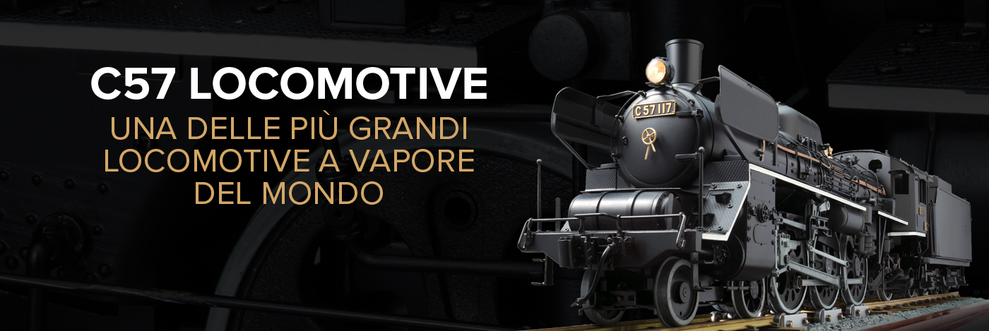Costruisci la locomotiva C57 Costruisci