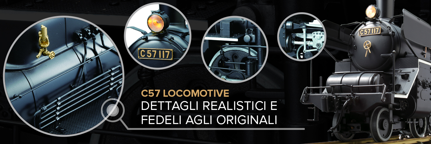 Costruisci la locomotiva C57 Costruisci la locomotiva C57